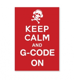 Keep Calm and Gcode on Decal - Lifestyle - holsters and tactical equipment